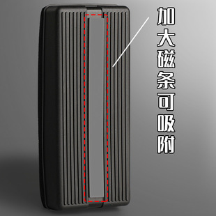 Large whiteboard eraser with magnetic absorbable easy-to-wipe flannel board eraser teaching plastic blackboard eraser wholesale