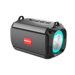 Новый завод BS-37D Открытый беспроводной Bluetooth-динамик RGB красочные огни мини удобный Сабвуфер Звук