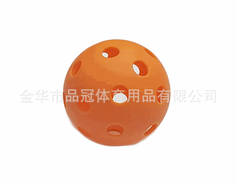 Peak ball plastic barrel Pickleball super hard injection rotomolding ball golf training 40 hole hole hole ball