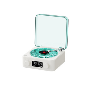 Smart Listening Sea White Noise Speaker Bedroom Projection Lamp Retro Clock Computer Wireless Vintage Bluetooth Small Sound