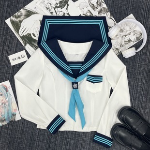 [Haiyueji] Orthodox Original Japanese JK Uniform Academy Style Sailor Suit Intermediate Suit Performance Suit Class Suit presale