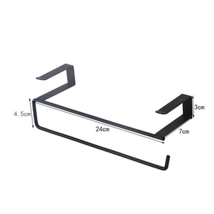 Wrought Iron Kitchen Hanging Tissue Rack Pull Toilet Paper Rack Punch-Free Wall Rack Roll Paper Tube Corner Rack Wholesale