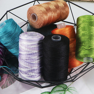 Fine Ice Silk ice hemp bright silk hollow light body thread summer sun hat hand woven diy hook bag slippers cushion wool thread