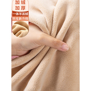 fleece-lined Thickened Leggings Women's Outer Wear Spring and Autumn Winter plus size Warm Lamb Fleece Pants Autumn Trousers Woolen Pants Cotton Woolen Pants