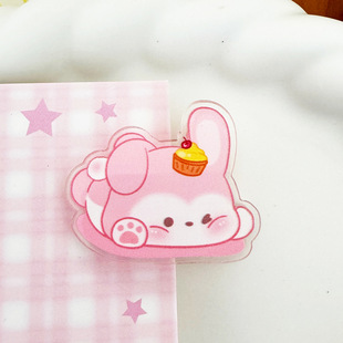 Copyright INS animal cartoon decorative gift sealing clip note clip pp clip for students cute 2 yuan small commodity