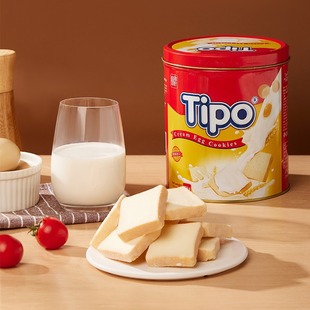 Tipo Milk-Flavored Rusks Imported from Vietnam, Meal Replacement, Nutritious Breakfast, Crispy Biscuits, Snacks, Snacks