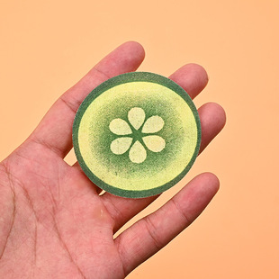 Customized Non-Woven Eye Mask with Personalized Printed Pattern Cucumber Eye Mask Paper Processing Non-Woven Disposable Eye Mask Patch