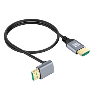 HDTv 8k 2.1v version Elbow Computer Tv Monitor Screen Projector Connection Transfer Data Hd Cable