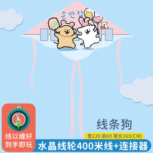Spring Kite Weifang Kite Kids 2025 Новый бриз легко летать в взрослых воздушных змеев