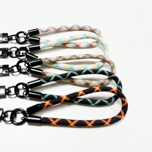 8mm Wrist Rope Mobile Phone Lanyard Multifunctional Removable Mobile Phone Case Short Lanyard Gasket Outdoor Anti-loss Wear-resistant