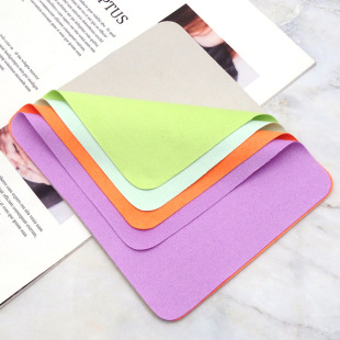 Fine fiber glasses cloth mobile phone screen film cloth suede glasses cloth solid color Sea Island silk glasses cloth