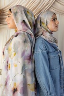 Cross-border explosions modal cotton printed silk scarf print modal cotton hijab MYR002