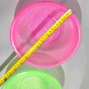 New Material 288 Thickened Rice Washing Sieve, Colorful Vegetable and Fruit Rice Washing Sieve, Draining Basket, Kitchen Thickened Fruit Sieve