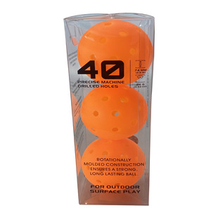 Пятно Pickleball Pickleball Peak Ball 40 отверстий pe роторный шарик цельный шарик цветная коробка 3 tpe инжекции