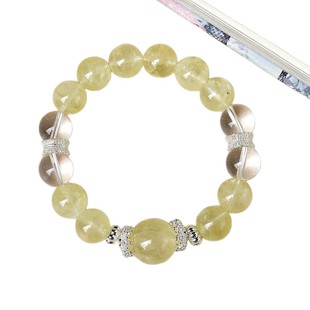 Natural yellow crystal white crystal fashion design original bracelet bracelet trembles little red book live supply explosions