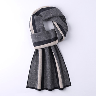 Wool-blend scarf