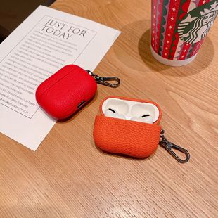 Factory Store Трансграничный в наличии Пятицветный воздушный подпро для Apple Bluetooth-гарнитуры Защитный чехол с маленьким рисунком личи