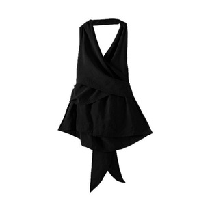 New Elegant Pure Desire Style Butterfly Strap Neck Vest Top suit Women's Summer Fishtail Skirt Skirt