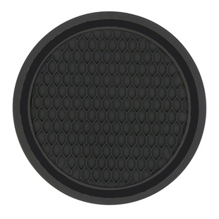 Cross-border car water coaster honeycomb universal Diamond-embedded solid color water coaster car durable decorative non-slip coaster