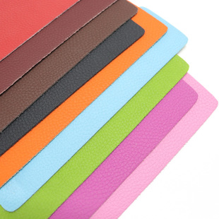 Spot wholesale 1.2 litchi grain Microfiber leather luggage sofa seat refit car interior car leather fabric