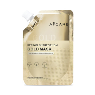 Foreign Trade Customized Hyaluronic Acid 24K Gold Mud Mask Hydrating, Moisturizing, Repairing and Rejuvenating Gentle Application Mask Oem