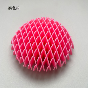 New decompression elastic net toy net red 3D printing new strange radish family worm telescopic net toy