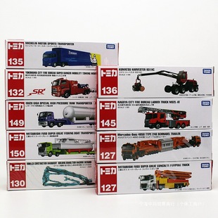 TOMY сплав автомобиль модель удлиненная игрушка для мальчиков спасательная инженерия коров кран Cadillac