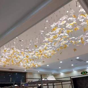 Professional Engineering Non-standard Lamps Sales Department Star Hotel Lobby Large Ballroom Bar KTV Chandelier