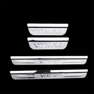 Подходит для Suzuki Veder Vitara, педаль приветствия, модифицированная накладка на порог из нержавеющей стали, декоративные аксессуары для интерьера