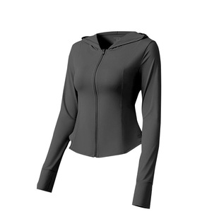 Ono's Same Style Short Ice Silk Slim-Fitting Sun Protection Clothing, Anti-Uv Jacket, Breathable Waist-Cinching Sun Protection Clothing, Ice-Feel Breathable