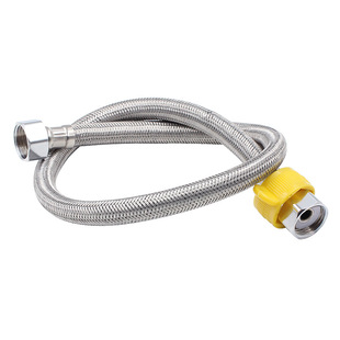 304 stainless steel braided toilet water inlet hose high pressure explosion-proof water heater vegetable basin faucet water pipe 4 points