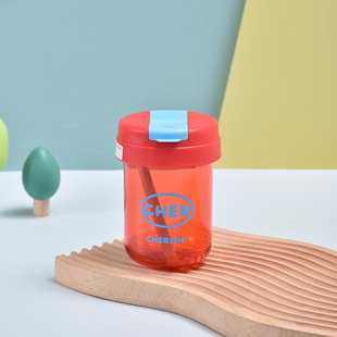 Customized Summer Plastic Cup, Cute and Good-Looking Ton Ton Cup, Outdoor Portable Ton Ton Bucket, Mini Kidsren's Straw Cup
