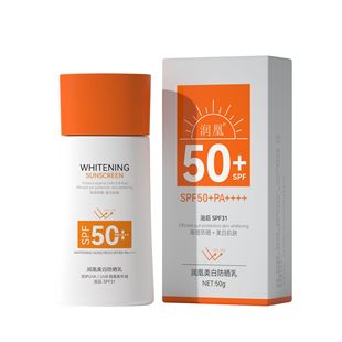 Увлажняющий отбеливающий солнцезащитный лосьон Moisturizing Clear Whitening Изоляция Увлажняющий солнцезащитный крем нелипкий SPF50 + PA ~~~~~ +