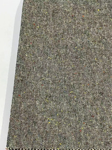 in stock Supply Slub Color Dot Steel Flower Wool Coat Wool Material Shaoxing Fabric