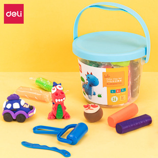 Deli 7031 color mud set 24 color children's toys hands-on DIY creative clay brain toy mud wholesale