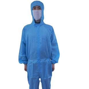 Anti-static hooded jumpsuit dust-free clothing dust-free purification clothing clean clothing manufacturers wholesale and retail dust-proof clothing