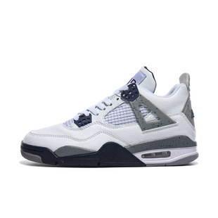 Basketball Shoes White Cement Electric Mother Putian Shoes Quality Actual Combat AJ4 All-match sneaker Women's Air Cushion Pure Original Men's Shoes