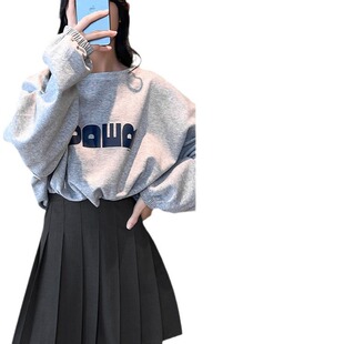 Girls Skirt White Pleated Skirt Summer and Autum 2024 New Kidsren's Versatile College Style Cross-Border Black Skirt