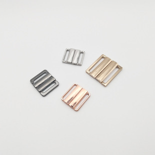 Direct selling swimsuit hardware decorations all kinds of zinc alloy buckle with underwear chicken heart position buckle metal back buckle