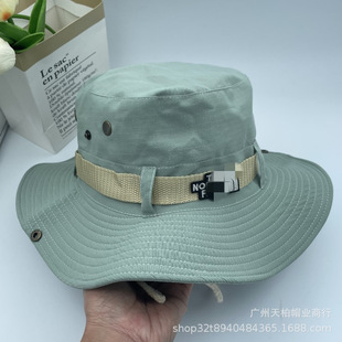 Outdoor Mountaineering Fisherman Hat Trendy Brand Hip Hop Cowboy Hat Fishing Sun Hat Jungle Sun Protection Hat