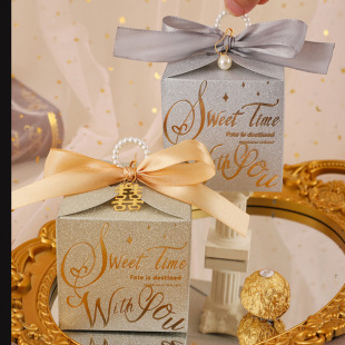 Wedding Candy Box 2024 New European-style Hand-painted High-end Gifts Candy Box Gift Box Empty Box