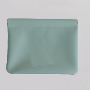 Self-Sealing Cosmetic Bag Pu Coin Purse Headphone Charging Cable Storage Bag Mini Portable Storage Cosmetic Bag Lipstick Bag
