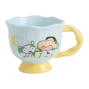 Crayon Shin-chan подлинная лицензированная чашка для домашнего питья кружка кружка Керамическая чашка для заваривания кофе чашка для завтрака