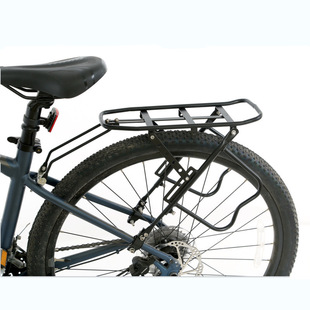 Wholesale mountain bike shelf aluminum alloy multi-function rear shelf with mud plate carrier road bike rear hanger