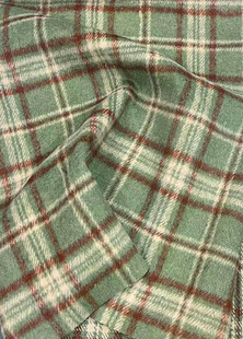Woolen Woolen Large Plaid Coat Clothing/shoes, Hats/luggage Fabric Shaoxing Supply