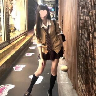 Original JK Uniform Sweater Coat Women's Early Autumn Japanese College Style Loose Knitted Cardigan Thin Long Sleeve Top