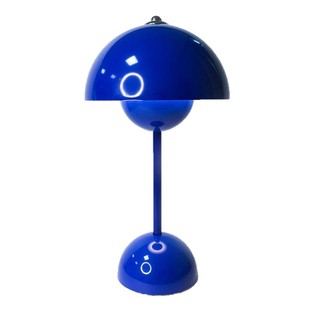 Danish flower bud table lamp designer Nordic retro table lamp charging touch medieval living room bedroom bedside decorative lamp