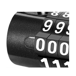 SU ZCU665 Red Five-digit Password Zinc Alloy U-shaped Password Lock Short Beam (priced Unit: One) Red