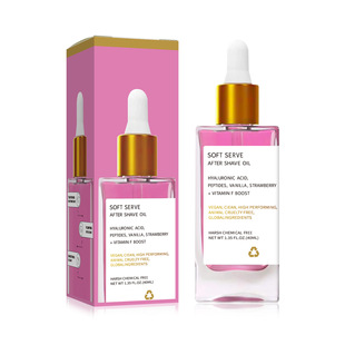 Cross Border Strawberry Vanilla Aftershave Oil Deep Moisturizing Strawberry Vanilla After Shave Oil