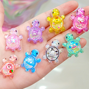 Tortoise resin blind demolition small tortoise luminous blind bag pair touch toys tide play crafts desktop small ornaments wholesale